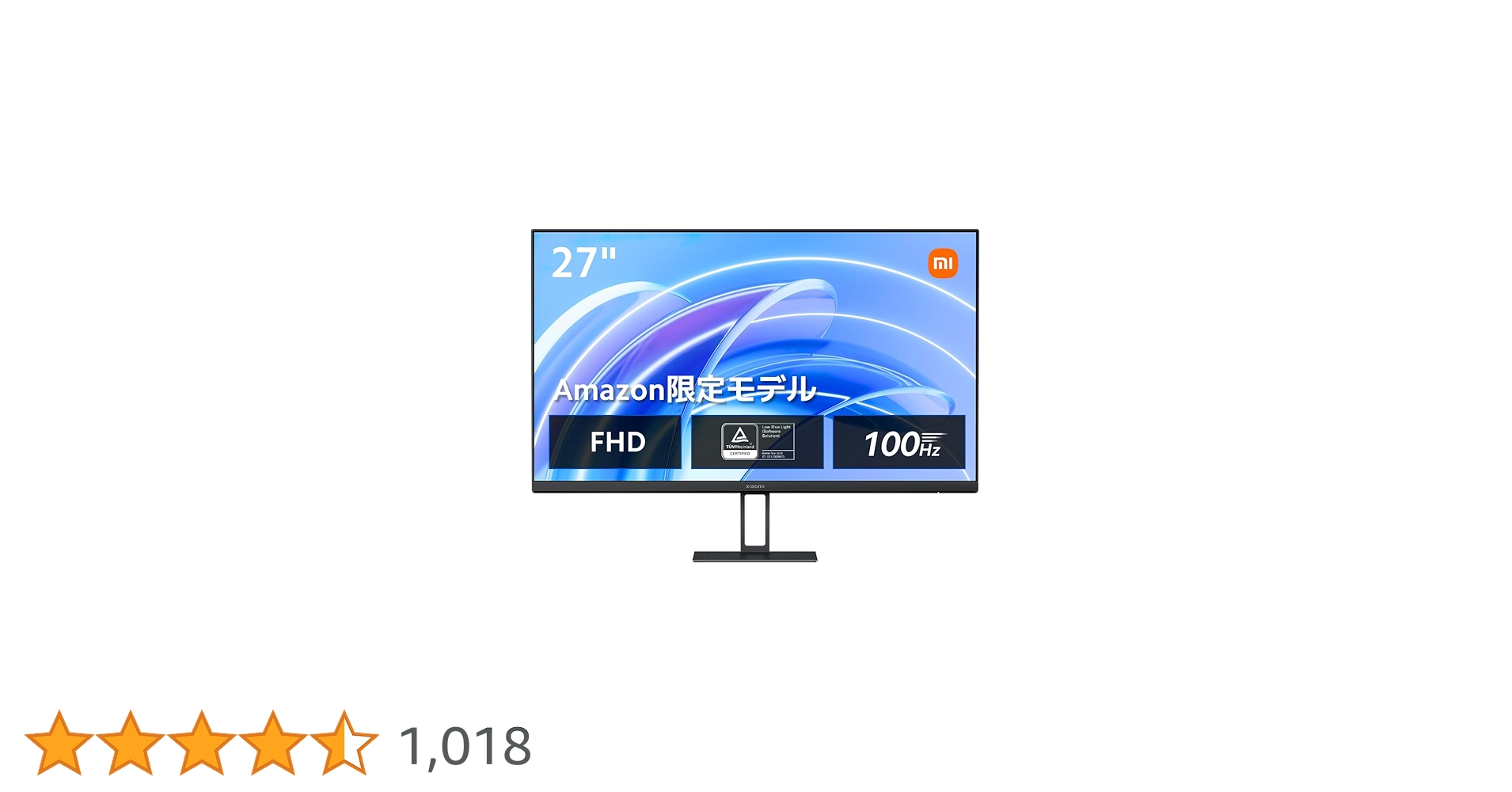 Xiaomi モニター A27i 27インチ フルHD 1920x1080 Amazon.co.jp: 【Amazon.co.jp限定】 Xiaomi モニター A27i